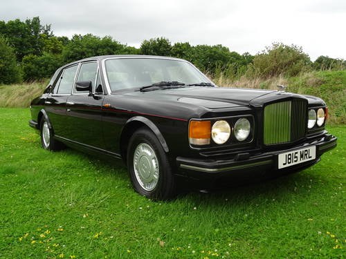 1991 27,OOO MILES FROM NEW! FSH. IN TRIPLE BELUGA BLACK For Sale