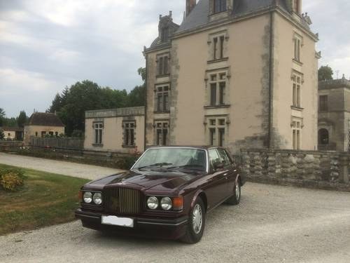 1986 BENTLEY TURBO R, 80,000 MILES FROM NEW SOLD