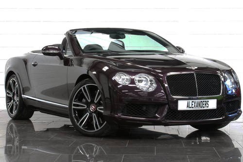 2013 13 13 BENTLEY CONTINENTAL 4.0 MULLINER GTC V8 AUTO For Sale