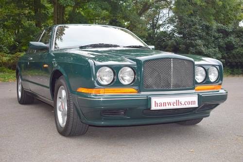 1997 Model P Bentley Continental R in Racing Green For Sale
