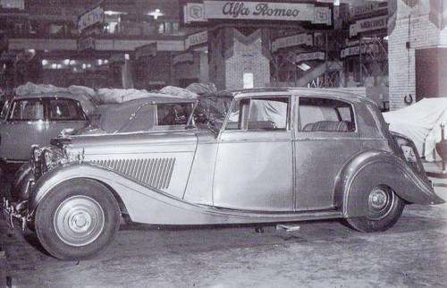 1938 Bentley 4¼ Litre MR Overdrive: 17 Oct 2017 In vendita all'asta