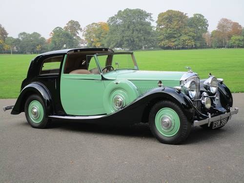 1938 Bentley 4 1/4 Litre (Overdrive) Sedanca Coupe by James Young In vendita