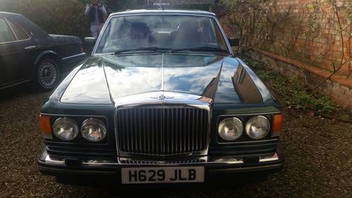 1991 Bentley Mulssane S 6.8 Balmoral green For Sale