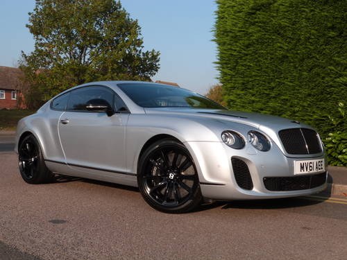 2011 2012MY Bentley Continental Supersport 6.0L W12 Only 27,000ml For Sale