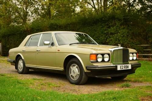 1987 Bentley Mulsanne S For Sale by Auction