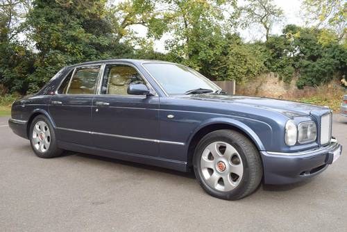 1998 R Bentley Arnage Red Label Look Alike in Meteor Blue For Sale