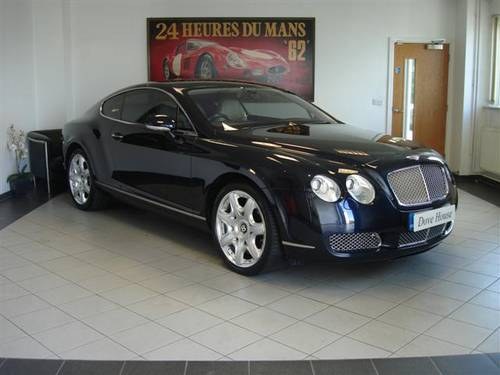 2005 Bentley Continental GT Coupe with Mulliner Driving Spec SOLD