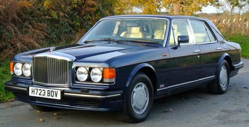 1970 1990 BENTLEY TURBO R MKII  History from new ! For Sale