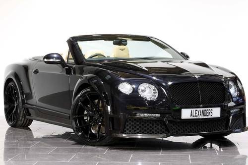 2013 13 13 BENTLEY CONTINENTAL GTC 4.0 V8 MULLINER ONYX AUTO For Sale