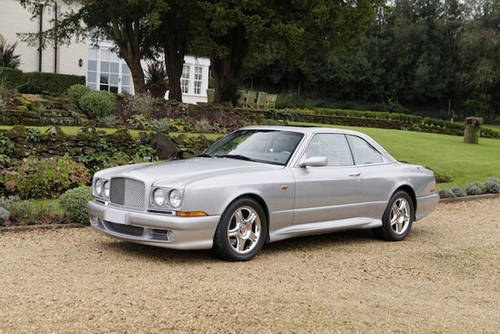 1999 Bentley Continental SC Coup&eacute;: 17 Feb 2018 For Sale by Auction