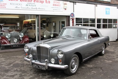 1962 Bentley S2 Continental DHC by Park Ward For Sale