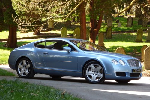 2004 Bentley Continental GT Coupe (Just 19078 miles/FBSH) SOLD