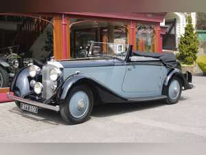 Bentley 3 ½ litre 1934 Drophead Coupe by Barker For Sale (picture 1 of 10)