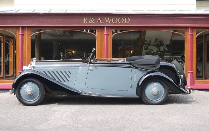 Bentley 3 ½ litre 1934 Drophead Coupe by Barker, foto 2
