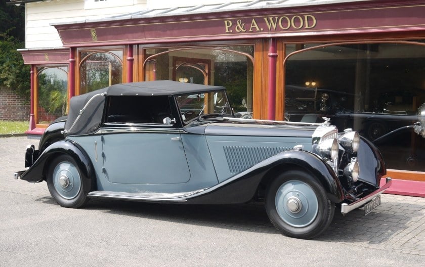 Bentley 3 ½ litre 1934 Drophead Coupe by Barker, foto 7