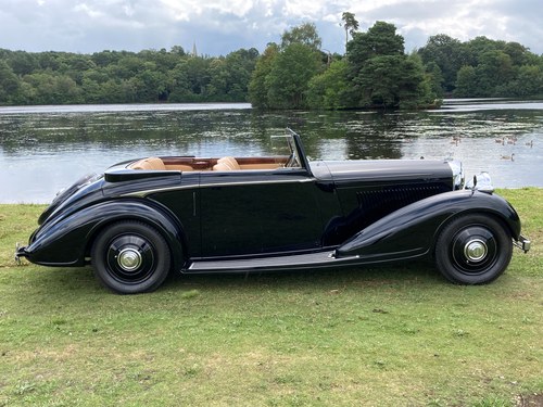 1938 Bentley 4 1/4 Litre Concealed Drophead Coupe by H.J.Mulliner For Sale