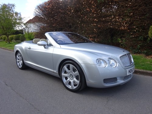 2006 BENTLEY CONTINENTAL GTC W12 NOW SOLD