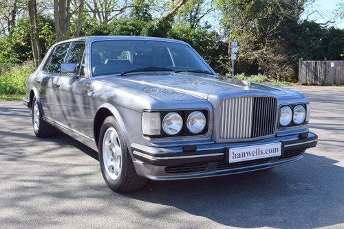 1993 L Bentley Turbo R LWB in Diamond Blue Silver For Sale