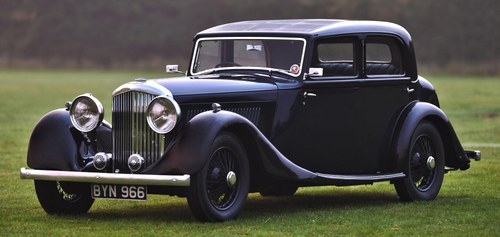 1935 3 1/2 Litre Derby Bentley Park Ward Sports Saloon VERKAUFT