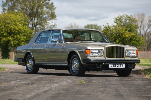 1983 Bentley Mulsanne Turbo - Just 4,927 miles from new For Sale by Auction