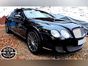 2009 Bentley GT Speed 600bhp Continental Coupe Black 6.0 W12 For Sale (picture 2 of 6)