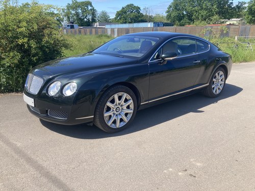 2005 Bentley Continental GT 6.0 W12 Coupe Midnight Emerald For Sale by Auction