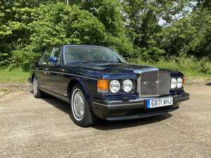 1990 Low Mileage Bentley 8 In Royal Blue For Sale (picture 1 of 12)