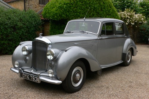 1954 Bentley R-Type Standard Steel Saloon For Sale by Auction