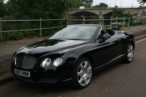 2007 Bentley Continental GTC SOLD