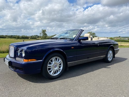 1998 Bentley Azure in Peacock Blue with Cream Leather SOLD