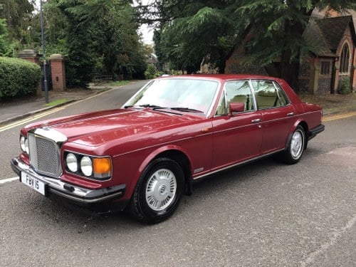 BENTLEY 8 1991 ACTIVE RIDE MDL 84,500 MILES For Sale