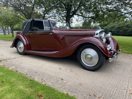 1938 Bentley 4 1/4 Sedanca Coupe by Gurney Nutting For Sale