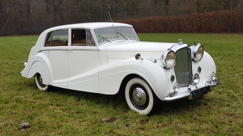 Bentley MK 6 lightweight saloon by H.J. Mulliner 1951 VENDU