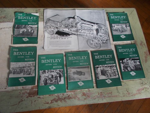 1947 7 X THE BENTLEY DRIVES CLUB REVIEWS For Sale