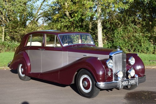 1952 Bentley MKVI Freestone and Webb Saloon For Sale
