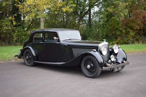 1937 Derby Bentley ParkWard 4 light Saloon In vendita