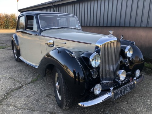 To be sold on Thursday 2nd December - 1948 Bentley MKVI For Sale by Auction