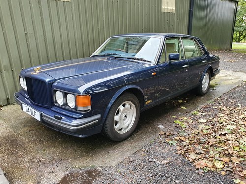 1989 Bentley Turbo R Excellent condition and low mileage For Sale