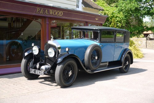 Bentley 6 ½ Litre 1928 Semi Weymann Limousine by G. Nutting For Sale