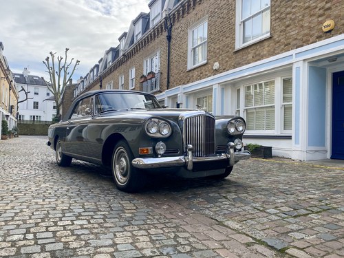 1961 BENTLEY S2 CONTINENTAL DHC BY PARK WARD VERKAUFT
