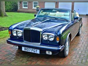1985 Bentley Continental Convertible For Sale (picture 1 of 12)