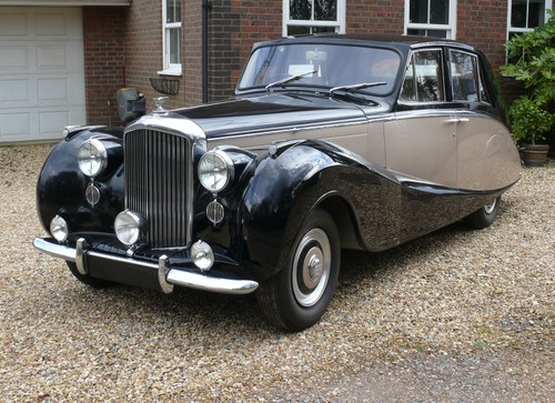 1953 Bentley R-Type Empress by Hooper, Exceptional In vendita