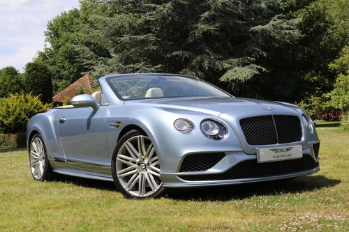 2016 Bentley Continental W12 GTC Speed For Sale
