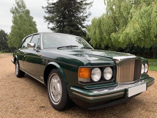 1987 Bentley mulsanne 6.75 in balmoral green with parchment hide In vendita
