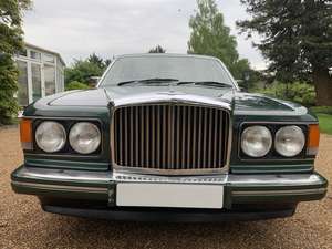 1987 Bentley mulsanne 6.75 in balmoral green with parchment hide For Sale (picture 8 of 12)