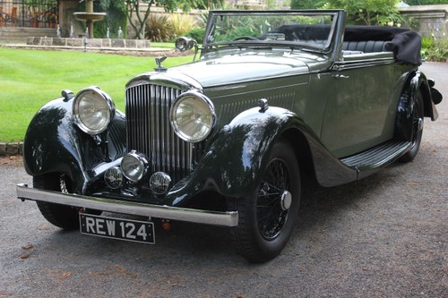 1934 Derby Bentley 3½ Litre Hooper Bodied Drophead VENDUTO
