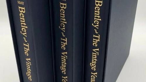 Picture of Bentley Vintage Years 3 Vol Ltd to 1000 copies by Clare Hay - For Sale