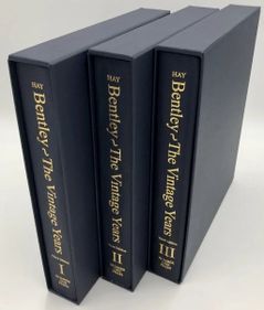 Picture of Bentley Vintage Years 3 Vol Ltd to 1000 copies by Clare Hay