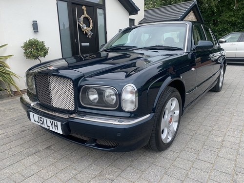2001 BENTLEY ARNAGE RED LABEL 2 OWNERS 31000 MILES For Sale