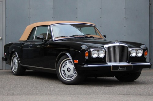 1990 Bentley Continental Convertible LHD For Sale